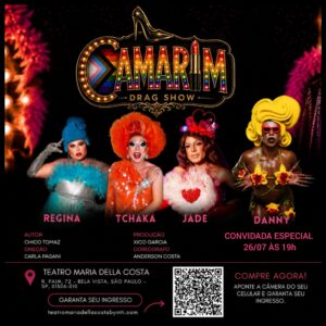 ESTREIA Comédia “CAMARIM DRAG SHOW”