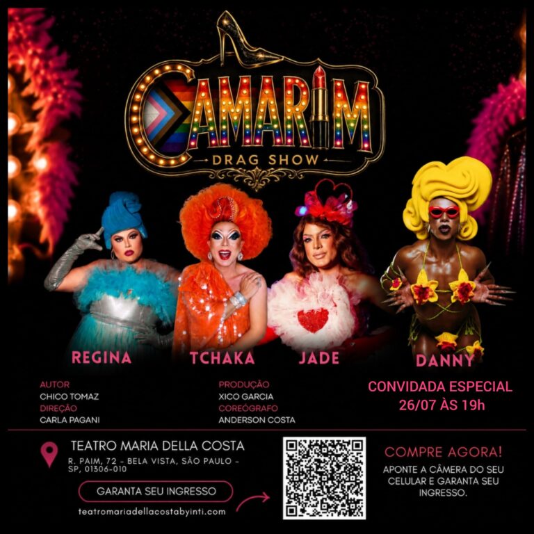ESTREIA Comédia “CAMARIM DRAG SHOW”
