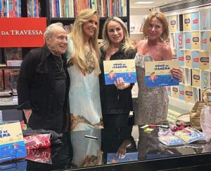 Lançamento de “Vovó de Ipanema” reúne convidados na Livraria da Travessa