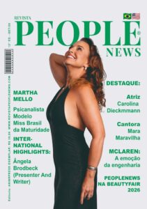 Martha Mello estampa a capa da 12ª edição impressa da Revista PeopleNews