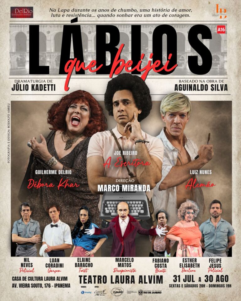 LÁBIOS QUE BEIJEI: A LAPA ETERNIZADA POR AGUINALDO SILVA